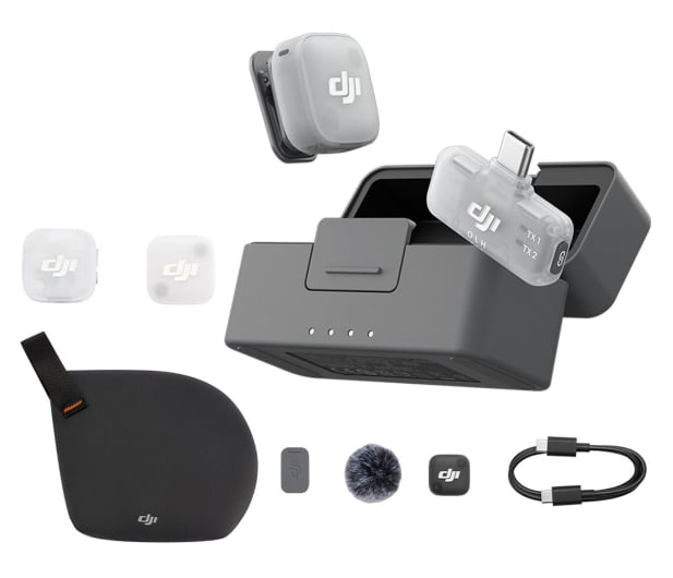 DJI Mic Mini 2 (1 TX + 1 Mobile RX + Etui ładujące) - 1517178 - zdjęcie